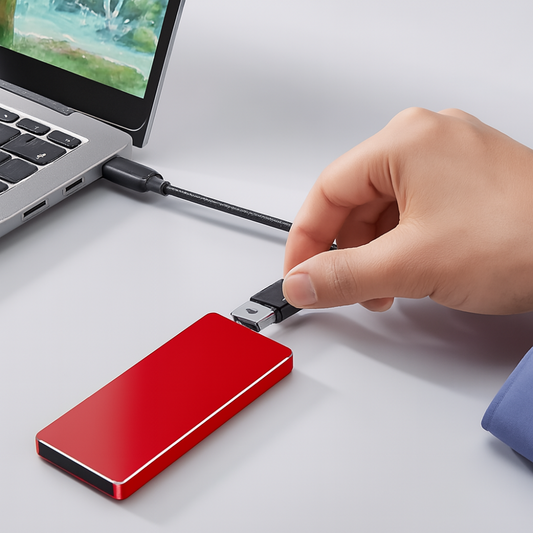 Disque Dur Externe Compact et Rapide pour Ordinateur Portable - Foivo