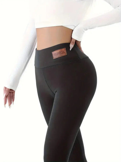 Legging Hiver Douillet à Double épaisseur
