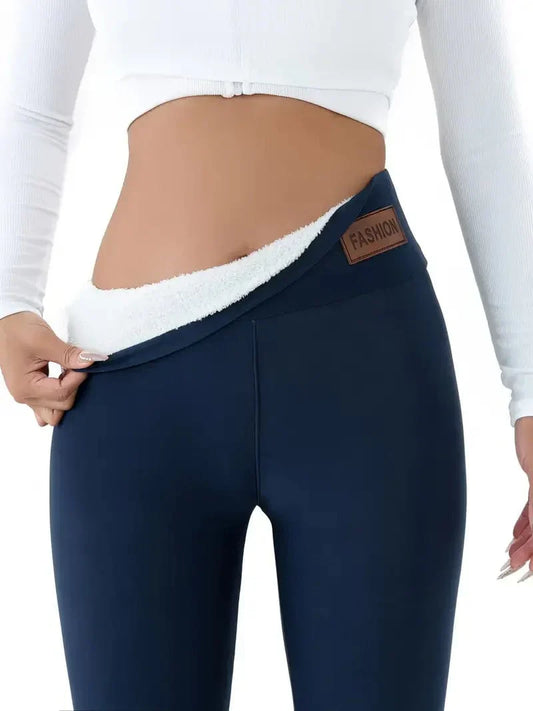 Legging Hiver Douillet à Double épaisseur - blxckfr