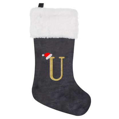 Chausson de Noël en Velours Personnalisé
