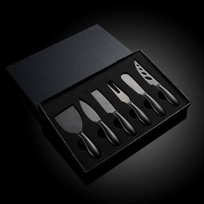 Couteaux à Fromage en Inox Brillant | Ensemble de Service Élégant - Foivo