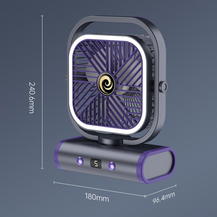 Ventilateur Mural USB Silencieux pour Bureau 2
