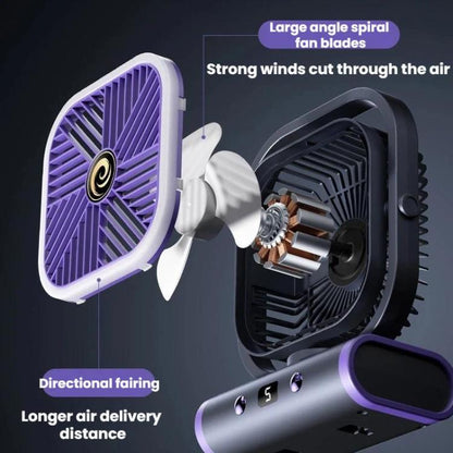 Ventilateur Mural USB Silencieux pour Bureau 6