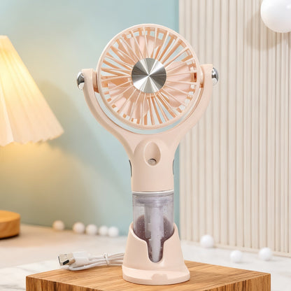 Ventilateur Portable Brumisateur Rechargeable avec Plusieurs Vitesses 13