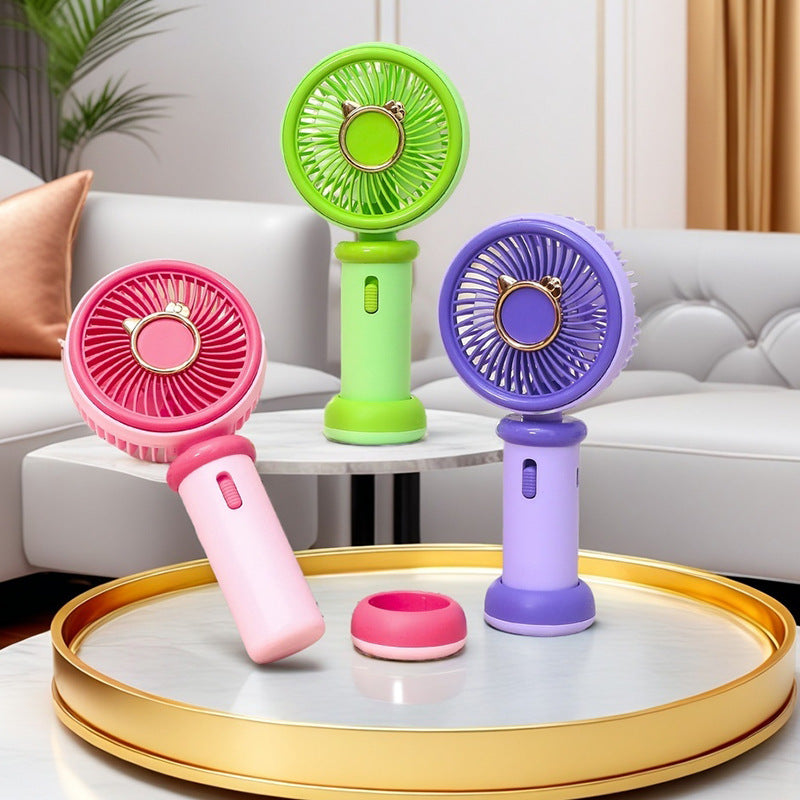 Ventilateur Portable Femme Design Amusant 1