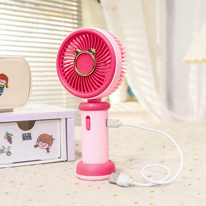 Ventilateur Portable Femme Design Amusant 5