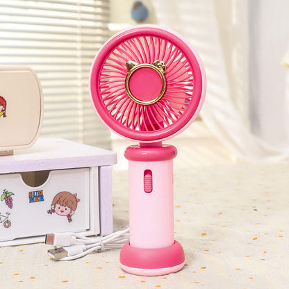 Ventilateur Portable Femme Design Amusant 8