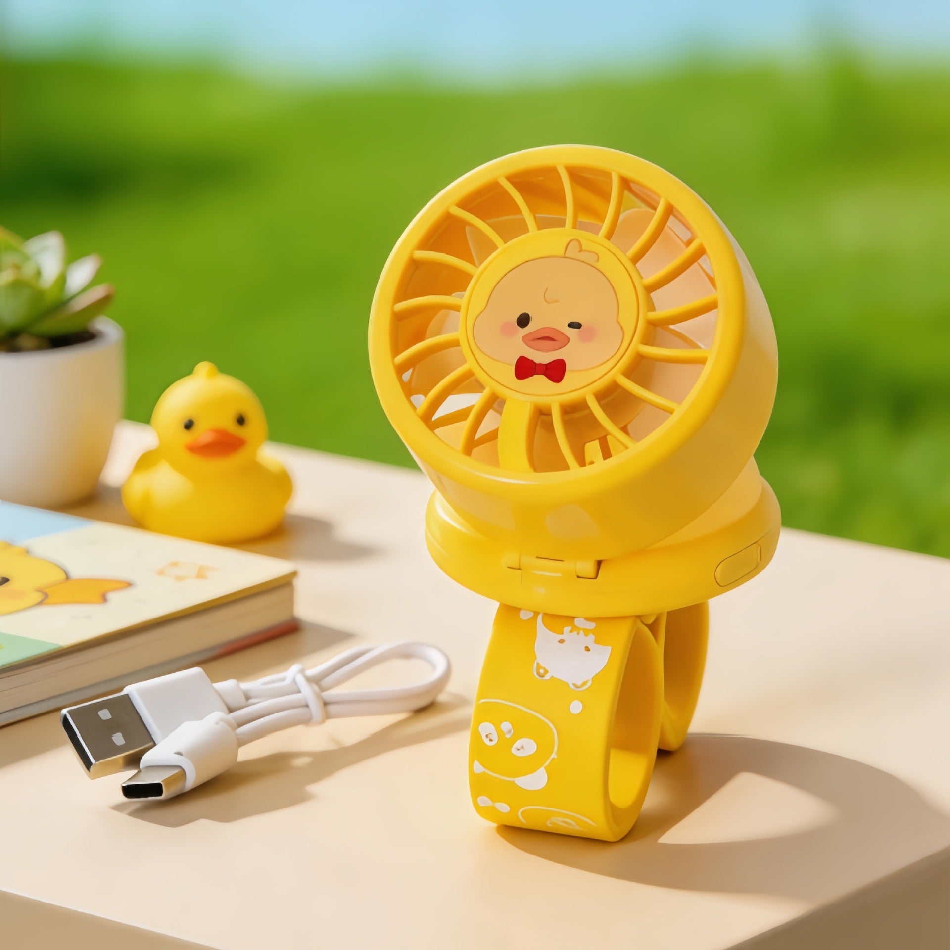 Ventilateur Portable Femme Design Animal 8