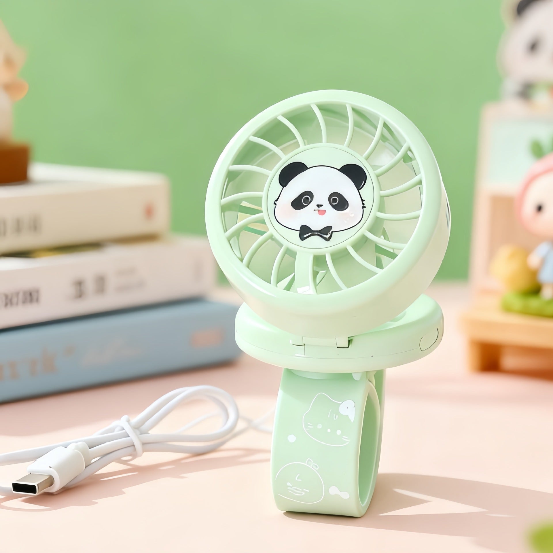 Ventilateur Portable Femme Design Animal 9