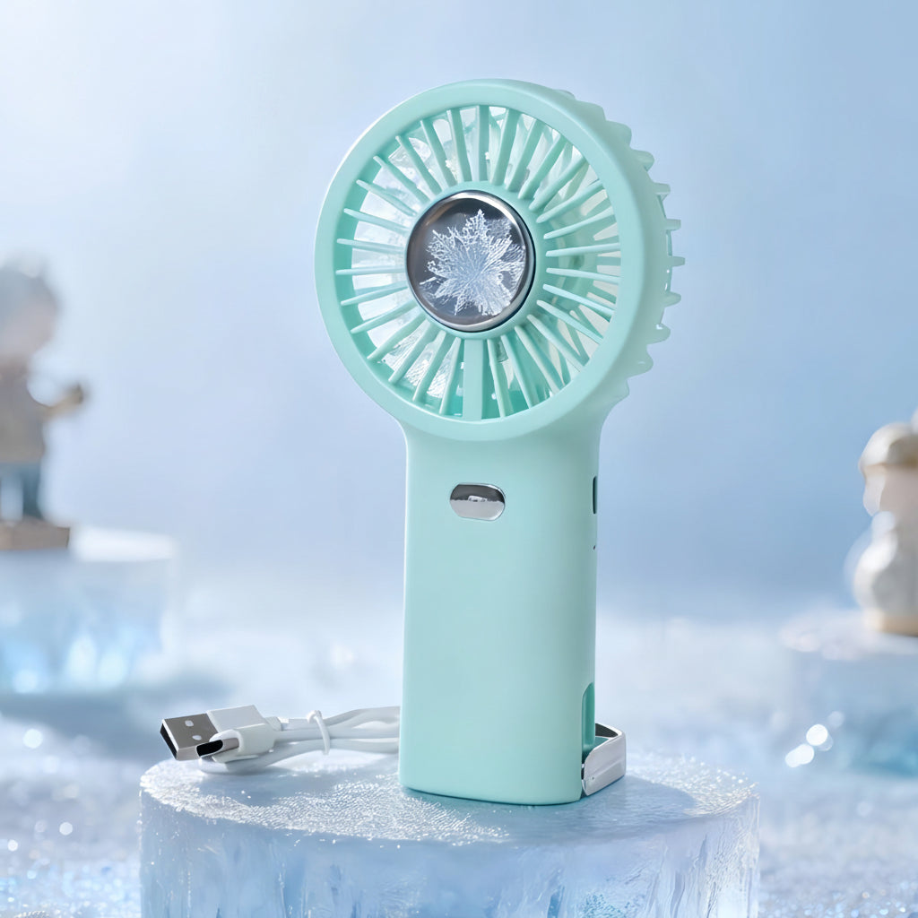 Ventilateur Portable Femme Design Élégant 6