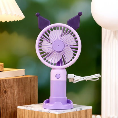 Ventilateur Portable Femme Design Lapin 2