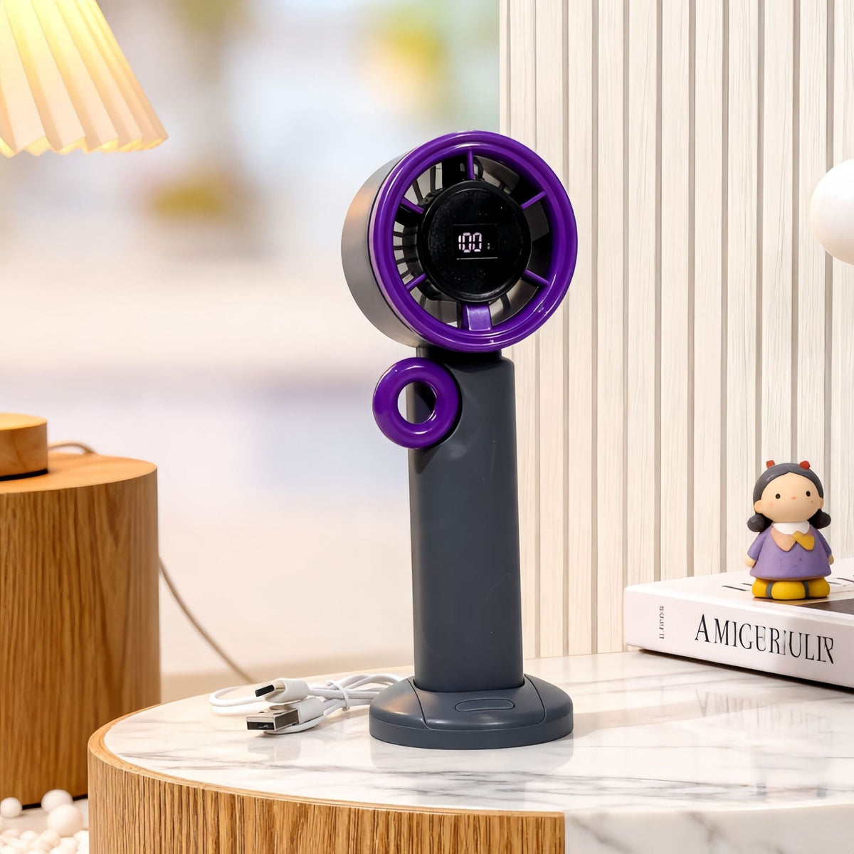Ventilateur Portable Femme Design Moderne 7