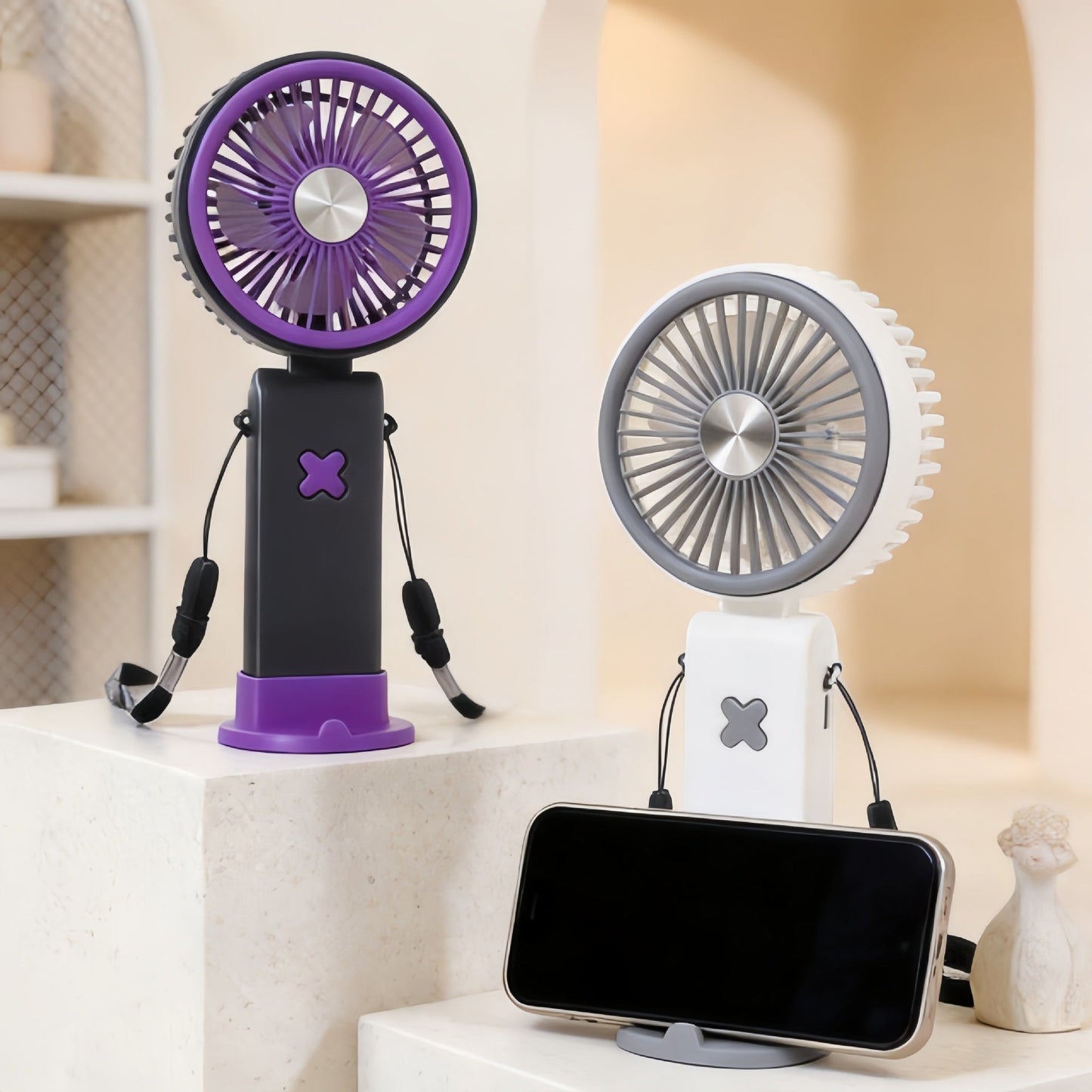 Ventilateur Portable Femme Pratique 1