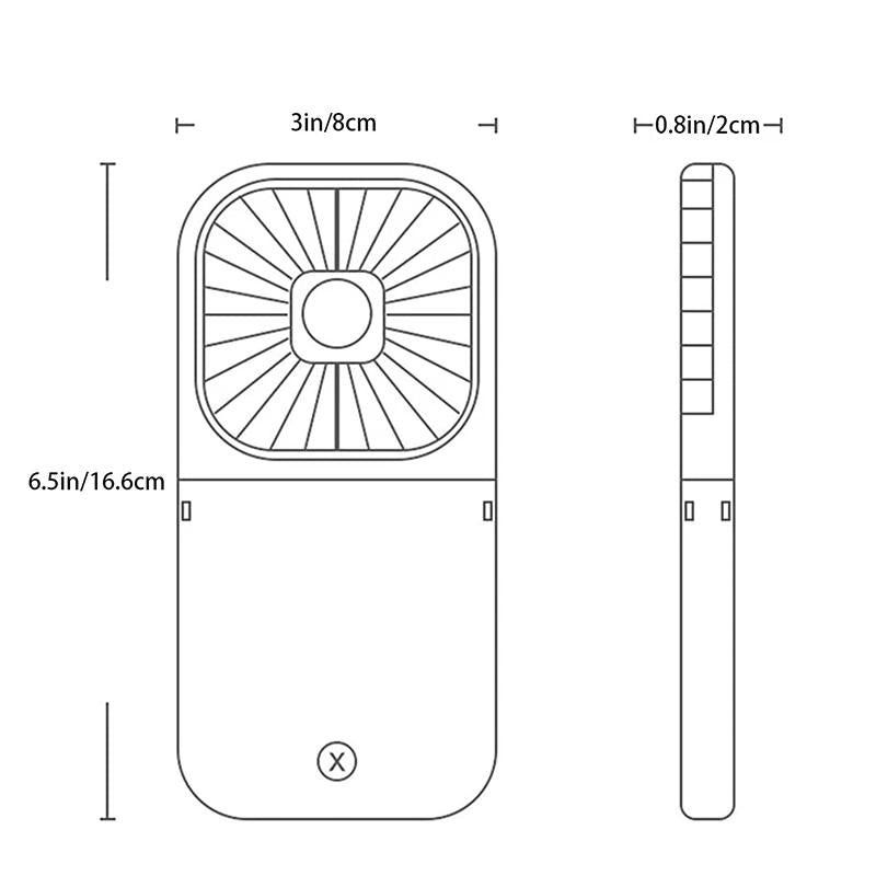 Ventilateur Portable Multifonction pour Cou 7