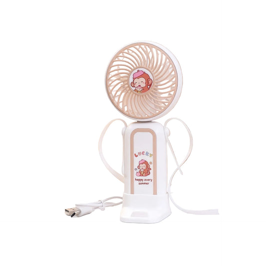 Ventilateur Portable Rechargeable Compact Réglages Vitesse - Foivo