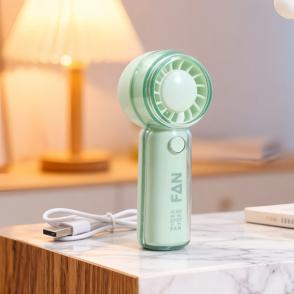 Ventilateur Portable Rechargeable Design Animaux Compact et Pratique 7