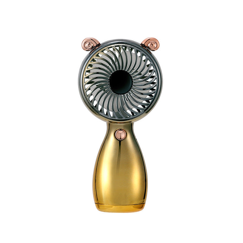 Ventilateur Portable Rechargeable Design Grenouille Compact et Pratique 2