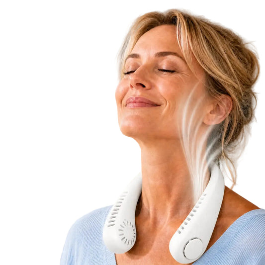 Ventilateur Portable Unisexe Rechargeable Mains Libres - Foivo
