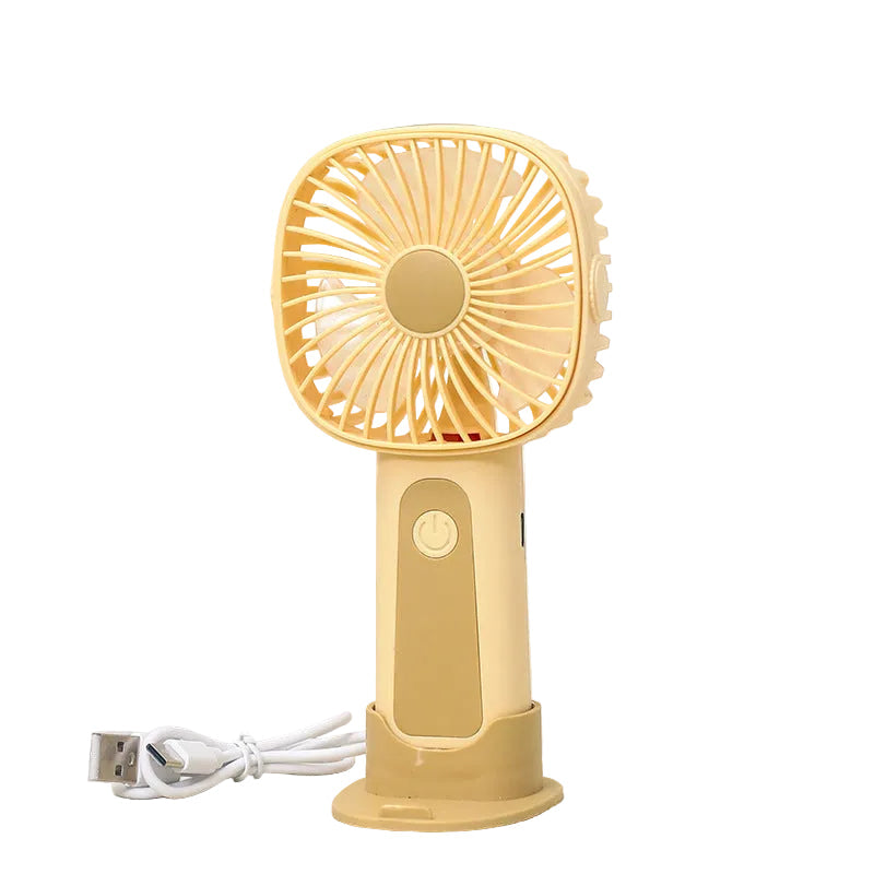Ventilateur Portable Rechargeable USB avec Tête Orientable - Foivo