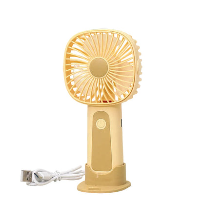 Ventilateur Portable Rechargeable USB avec Tête Orientable - Foivo