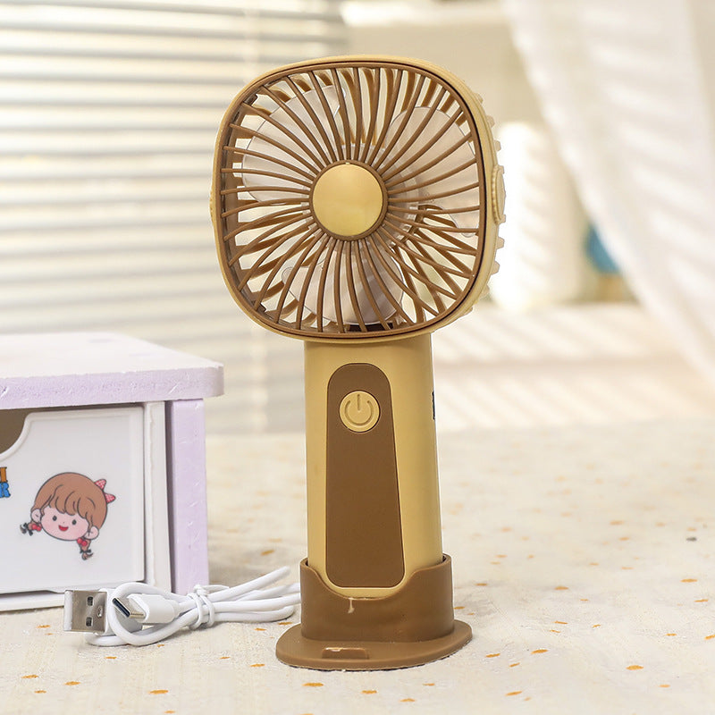 Ventilateur Portable Rechargeable USB avec Inclinaison Réglable 9
