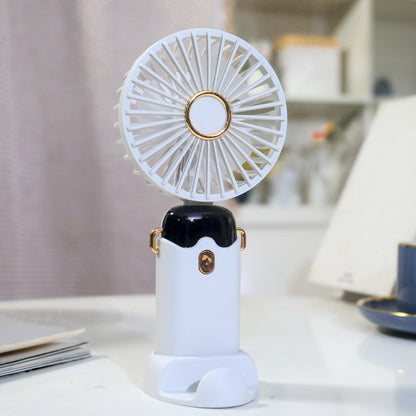 Ventilateur Portable Rechargeable avec Brumisateur Intégré Unisexe - Foivo