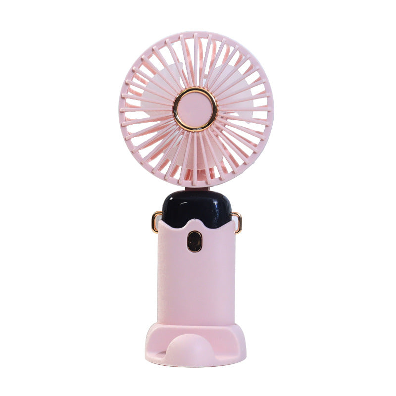 Ventilateur Portable Rechargeable avec Brumisateur Intégré pour Femme 5