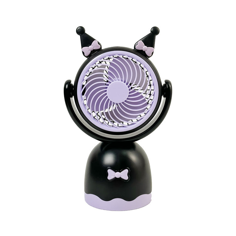 Ventilateur Portable Rechargeable avec Design Original et Réglages de Vitesse 6