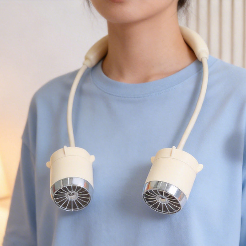 Ventilateur Portable pour Femme à Porter autour du Cou 3
