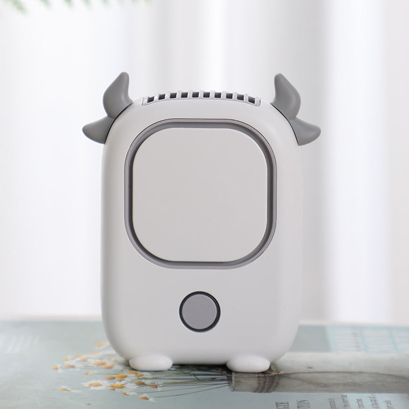 Ventilateur USB Portable Unisexe Design Vache Compact 0