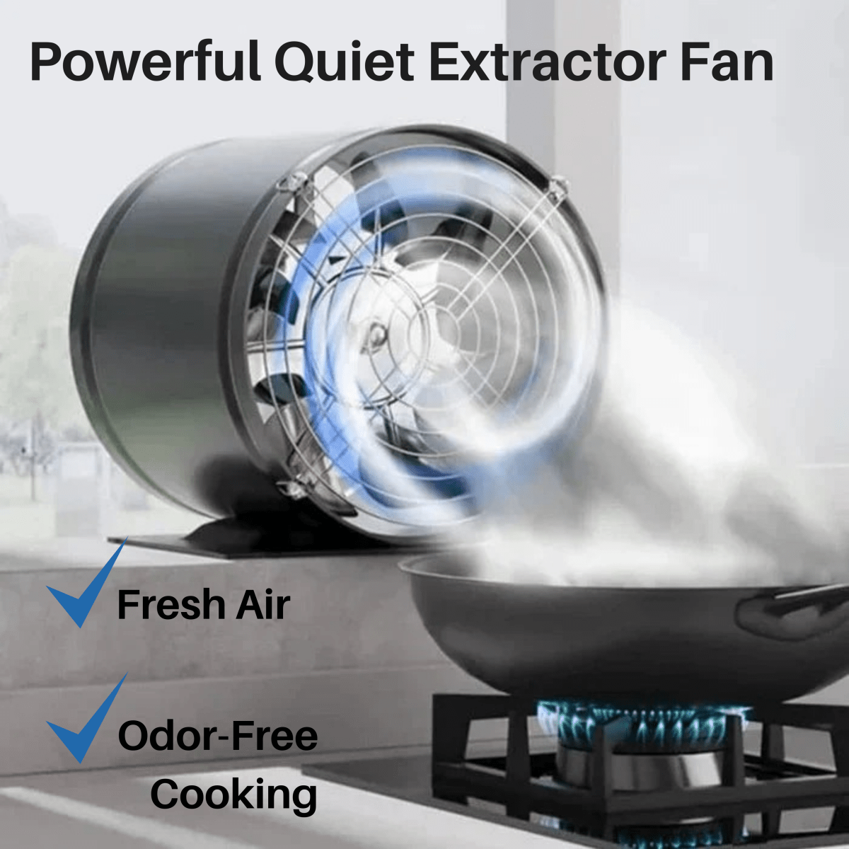 Ventilateur d'Extraction Puissant pour Maison 2