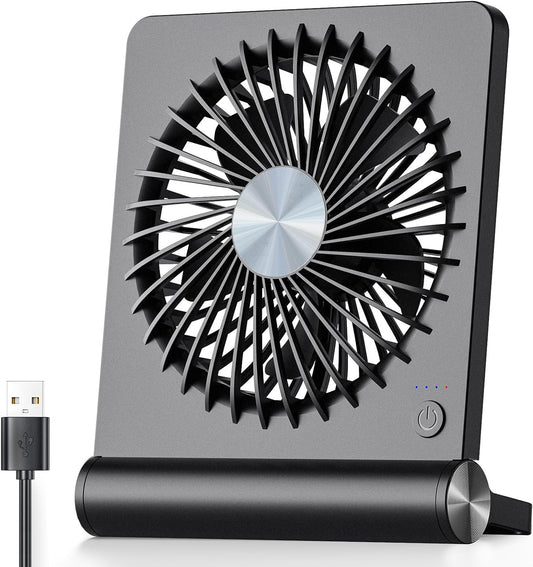 Ventilateur Bureau Compact Silencieux Design Moderne - Foivo