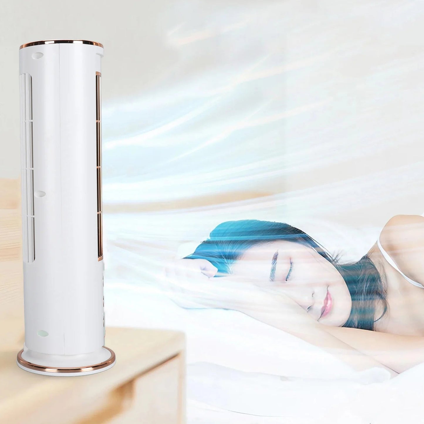Ventilateur de bureau compact avec télécommande sans fil - Foivo