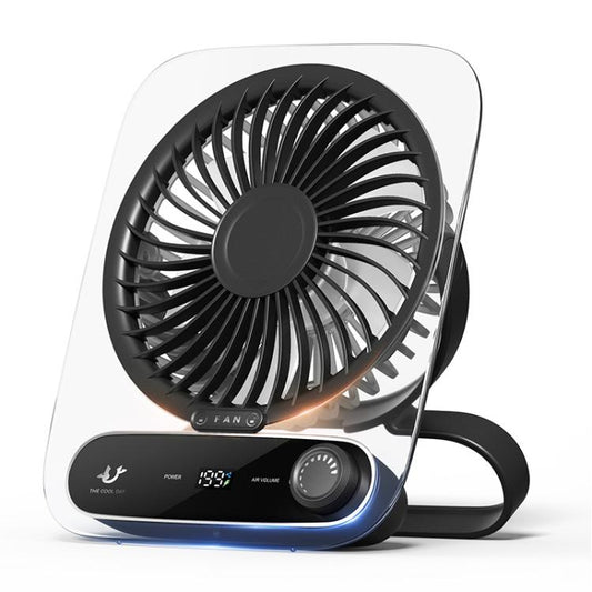 Ventilateur de bureau Multifonction avec Lumière et Réglage de vitesse - Foivo