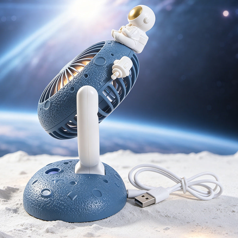 Ventilateur de Bureau USB Portable Astronaute Design Créatif et Silencieux 2