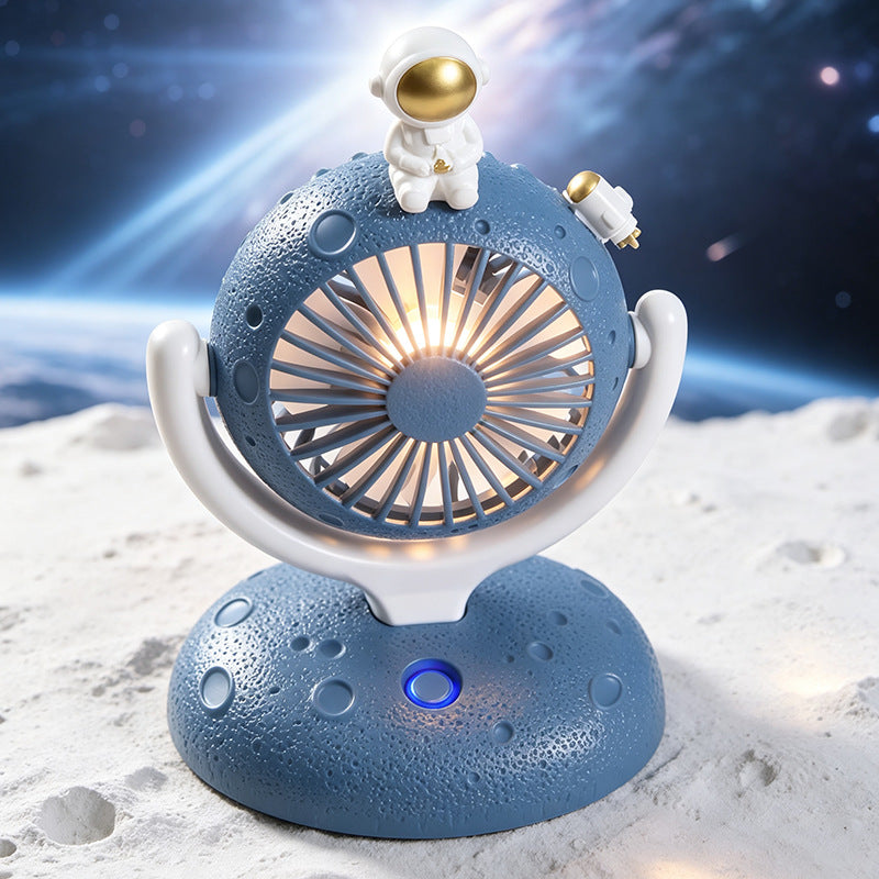 Ventilateur de Bureau USB Portable Astronaute Design Créatif et Silencieux 3