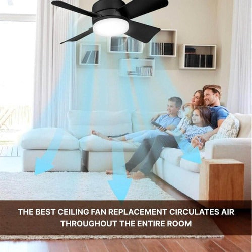 Ventilateur de Plafond avec Éclairage LED et Télécommande 6