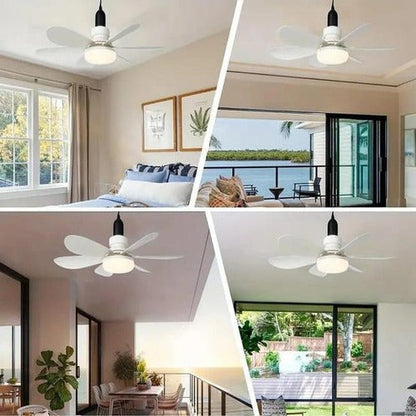 Ventilateur de Plafond avec Éclairage LED et Télécommande 8