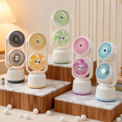Ventilateur de Table Multifonction avec Brumisation 1