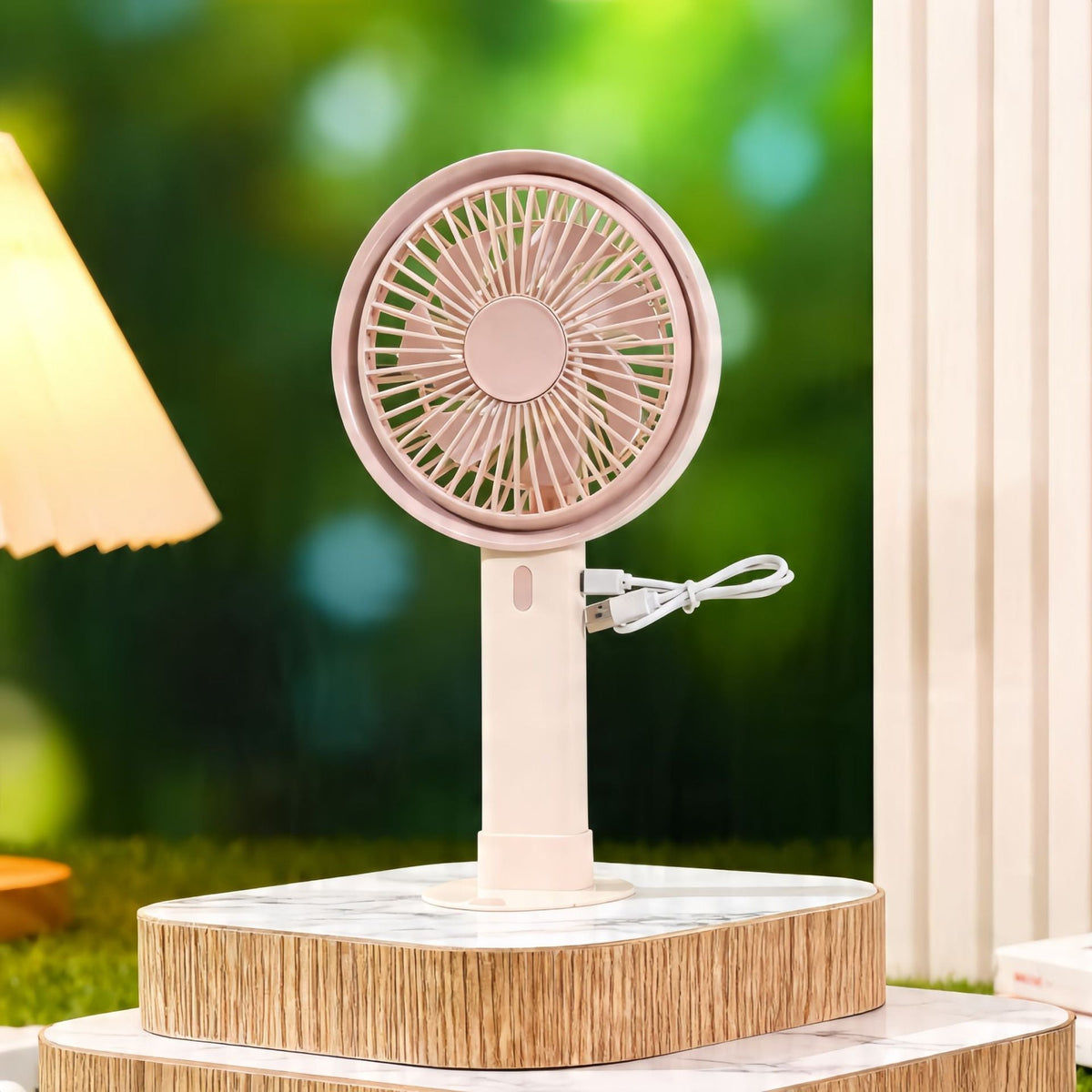 Ventilateur de Table Portable avec Chargement USB 4