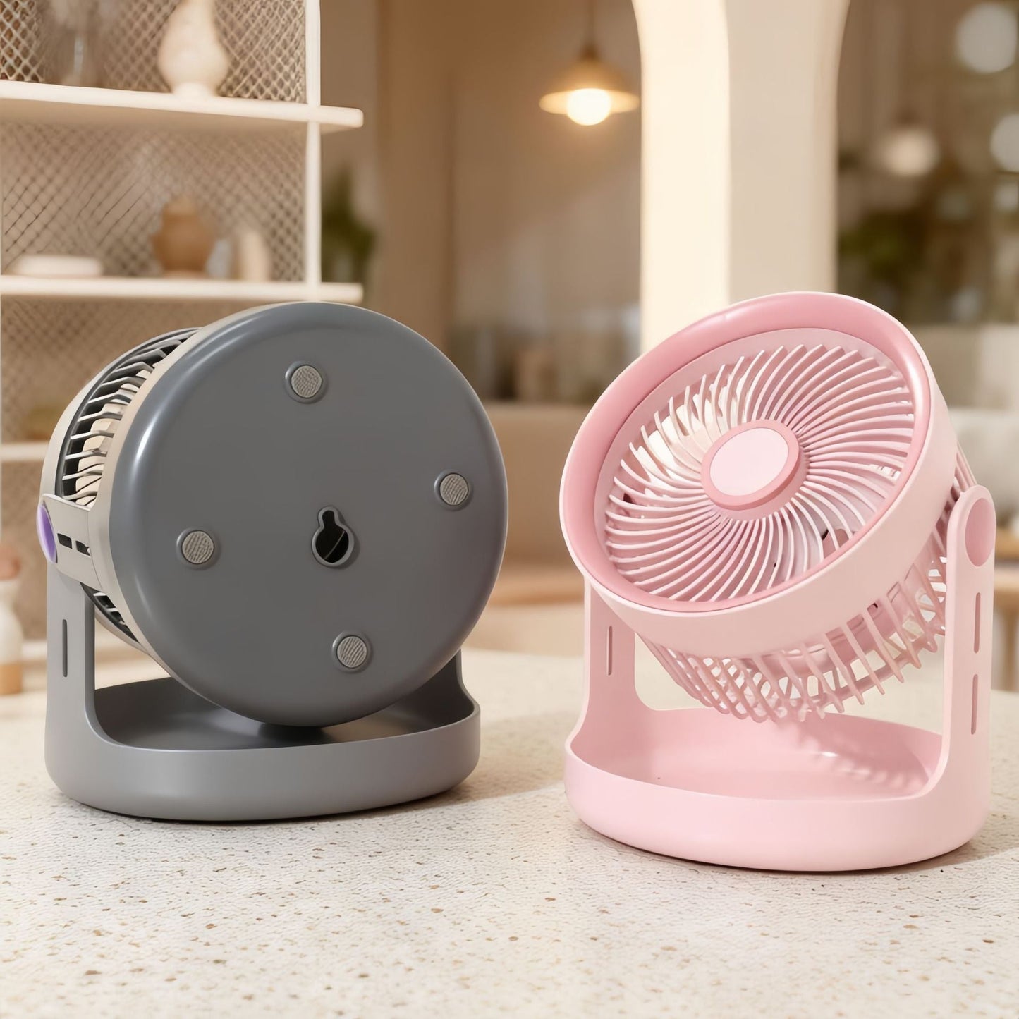 Ventilateur de Table Réglable pour Femme 2