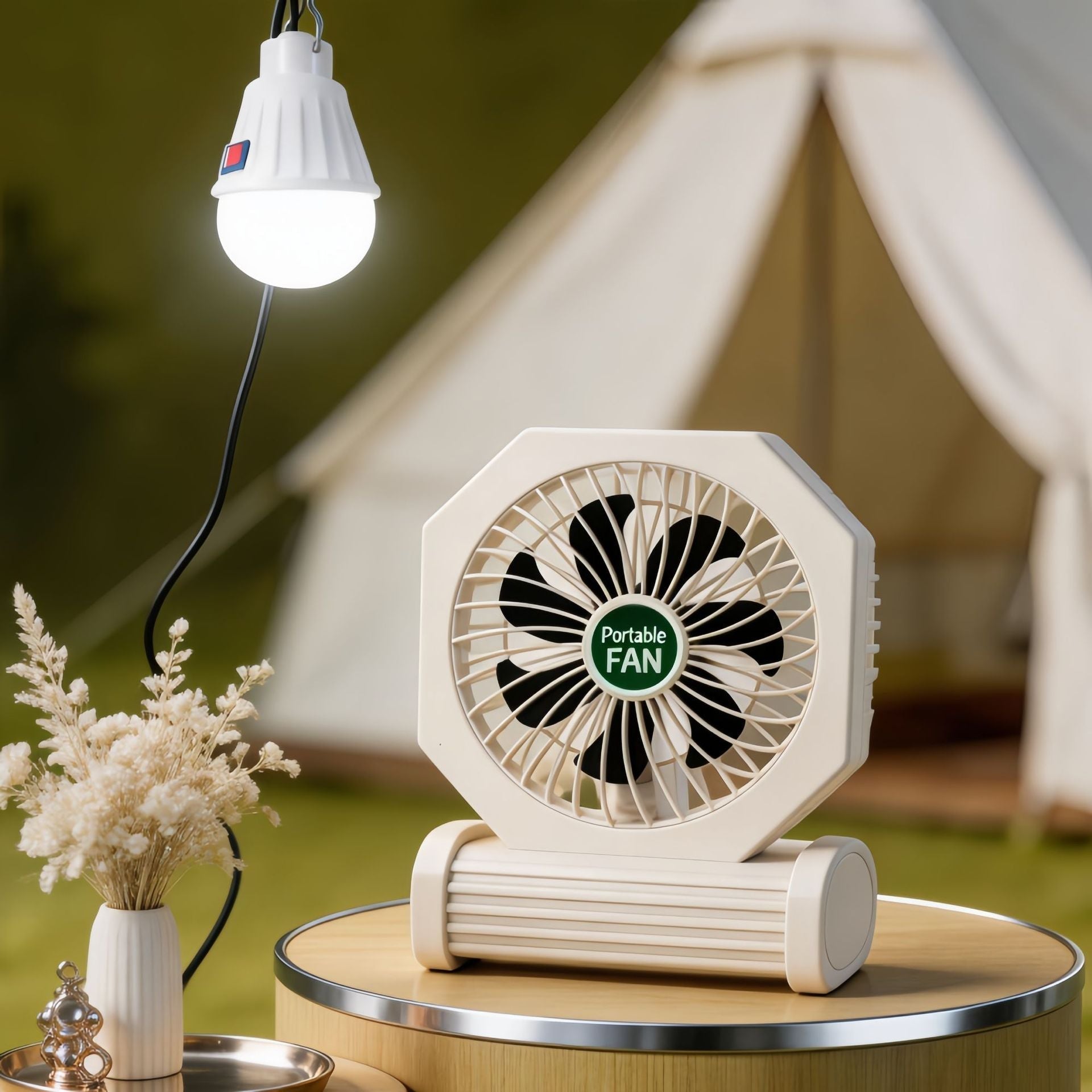 Ventilateur de Table Silencieux USB Design Compact pour Bureau et Maison 3