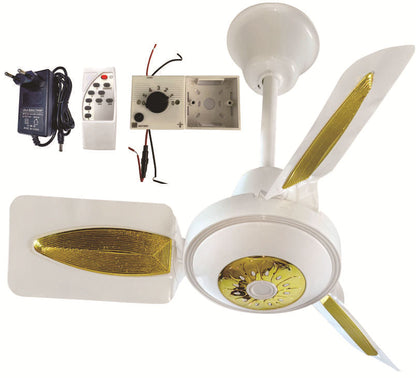 Ventilateur de plafond Unisexe avec éclairage LED et design Bowlift - Foivo