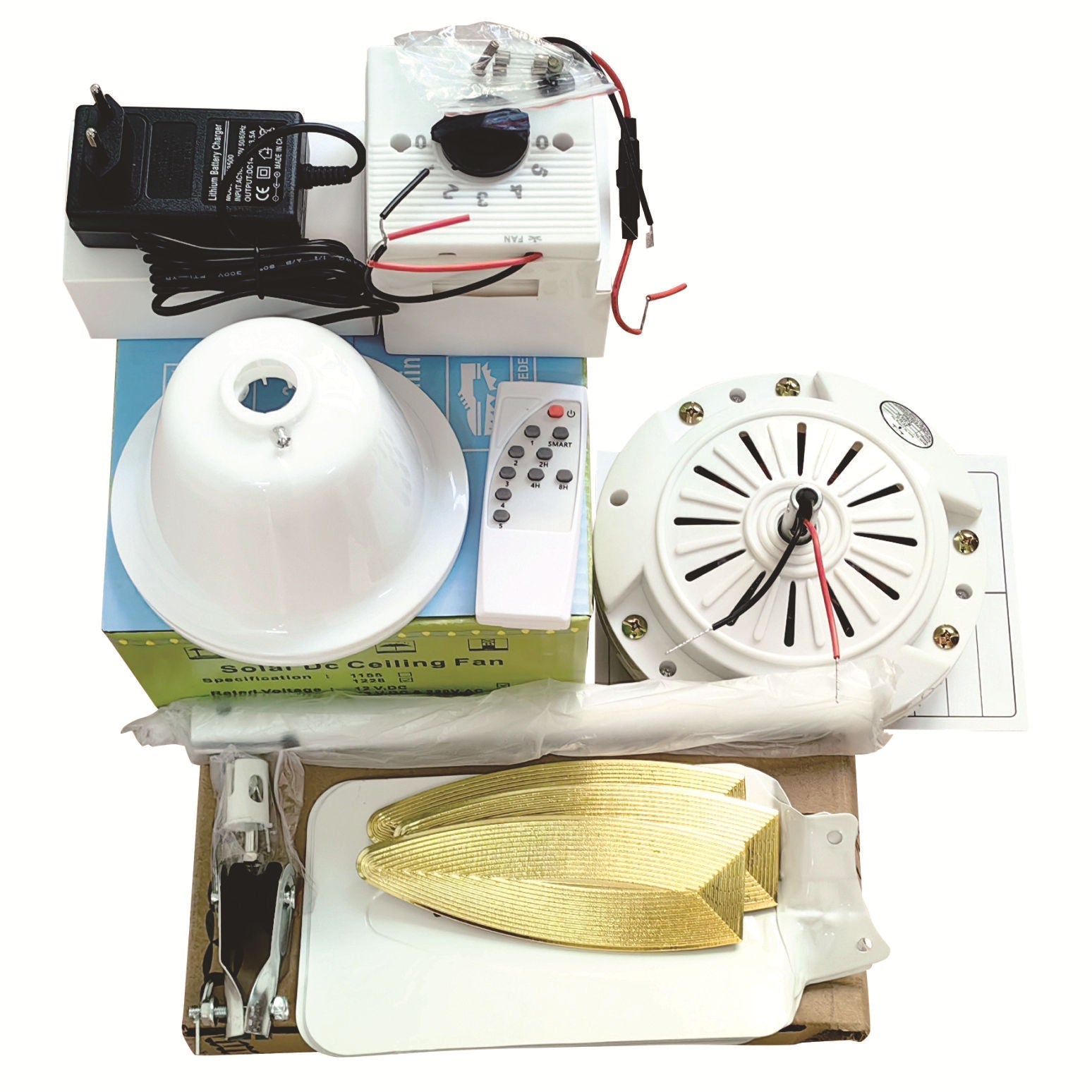 Ventilateur de plafond avec éclairage LED Bowlift pour femme 4