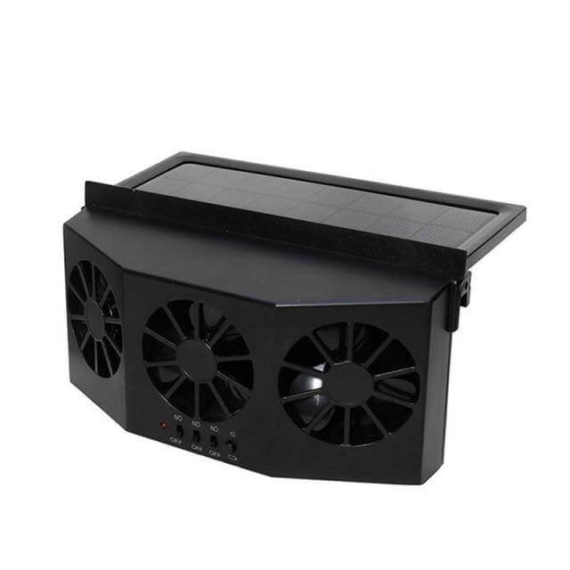 Ventilateur Voiture Solaire Compact Silencieux - Foivo