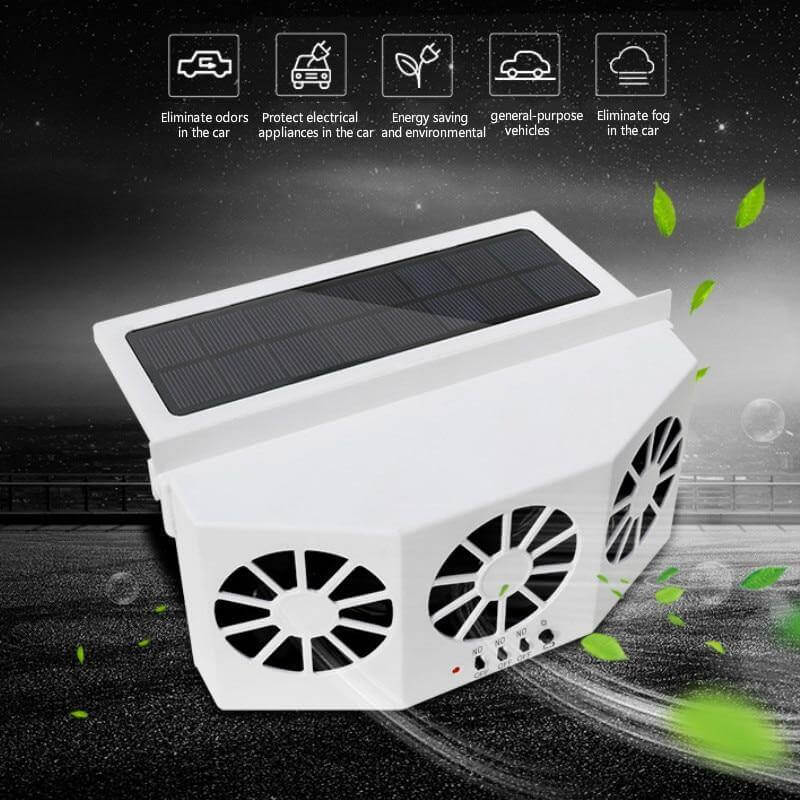 Ventilateur de voiture Solaire CoolDrive 4