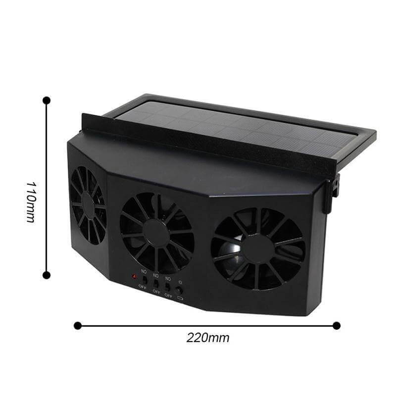 Ventilateur de voiture Solaire CoolDrive 6