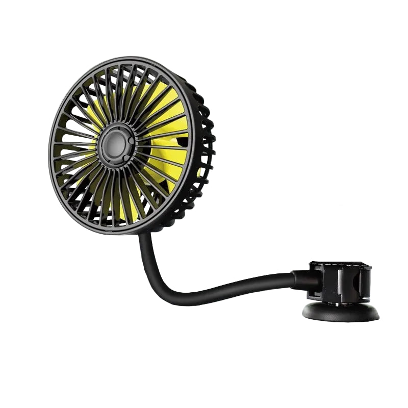 Ventilateur Voiture Flexible Support Ajustable Orientation Reglable - Foivo