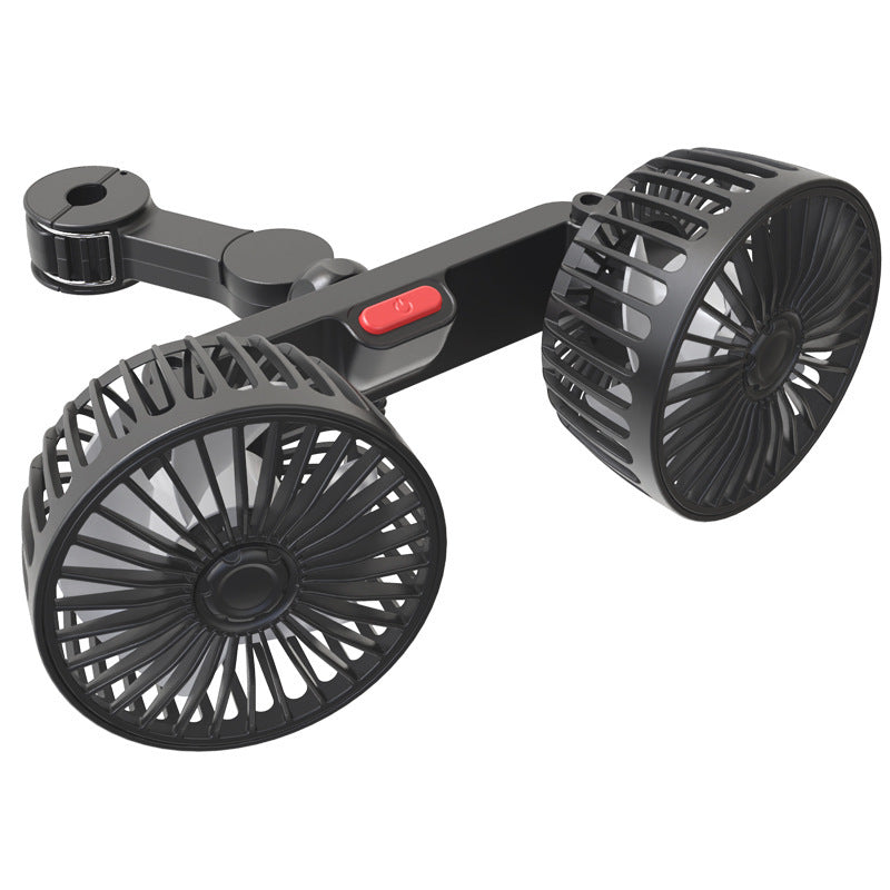 Ventilateur de voiture flexible avec support ajustable pour confort optimal 1