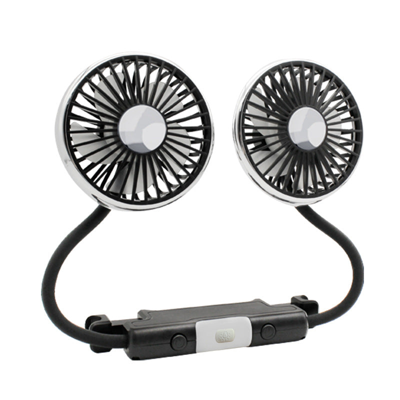 Ventilateur de voiture flexible avec support ajustable pour confort optimal 6